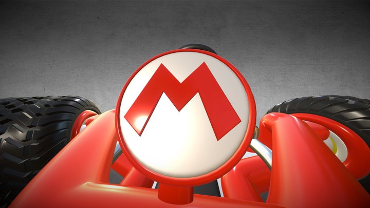 Mario Kart 2015 by Marcus Rynningsjö 3D Model