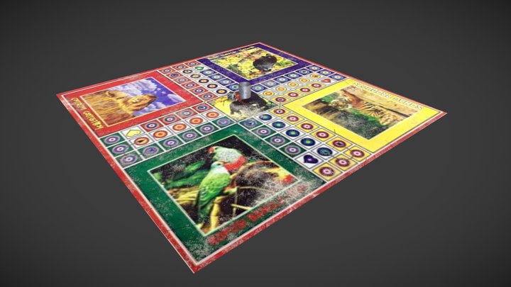 Ludo - Model, Texture & Render – Free 3D Model STL