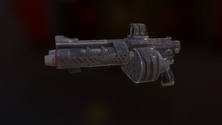 Shotgun04 3D Model