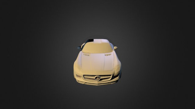 Sls Amg Fbx 3D Model