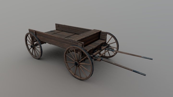 Cart 3D Model