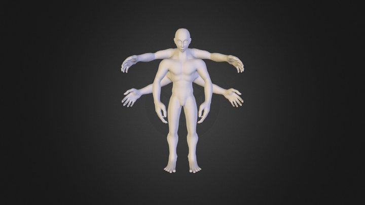 Asura Male (Reupload) 3D Model