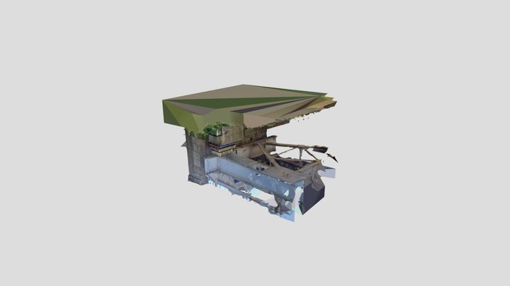 SM_Roller_Support 3D Model