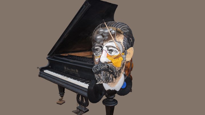 Antonín Dvořák, Bedřich Smetana – Anamorphosis 3D Model