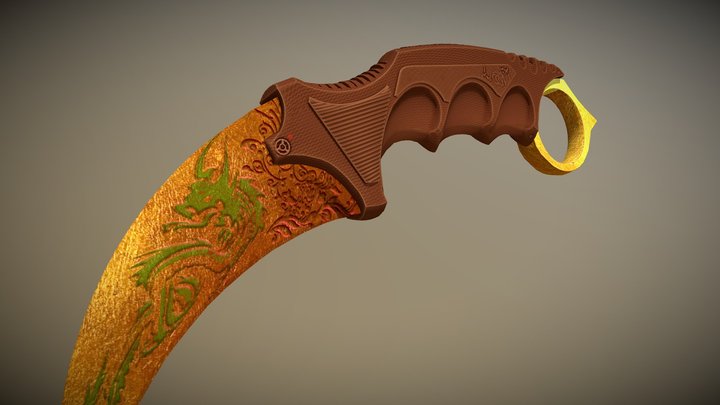 Karambit Knife | Naga 3D Model