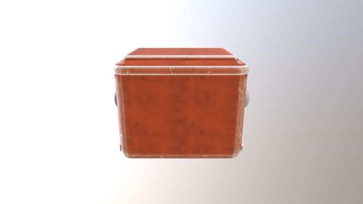 TV мармока от ежа 3D Model