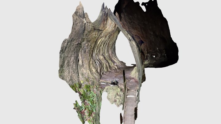 Vulcaneifel Geopark Buchenlochhöhle portal 3D Model