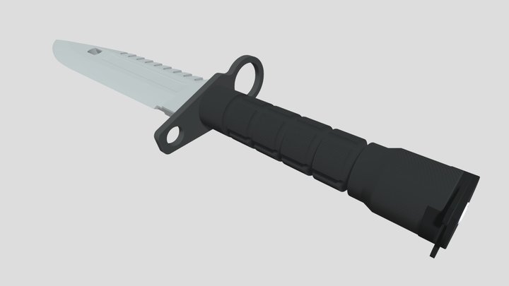 M9 Bayonet - CSGO knife 3D print model 3D Model