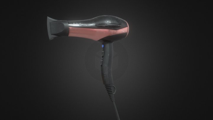 Blow Dryer 3D Model