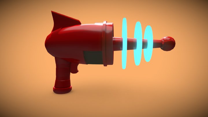 Arma Espacial - space gun 3D Model