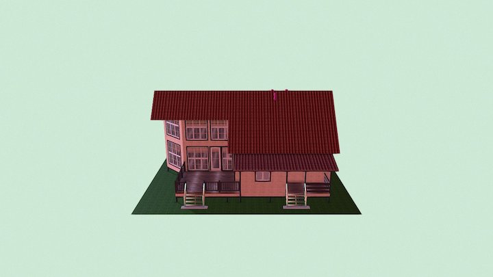 Богатырь - 1 К 70х80 м ТВ 3D Model