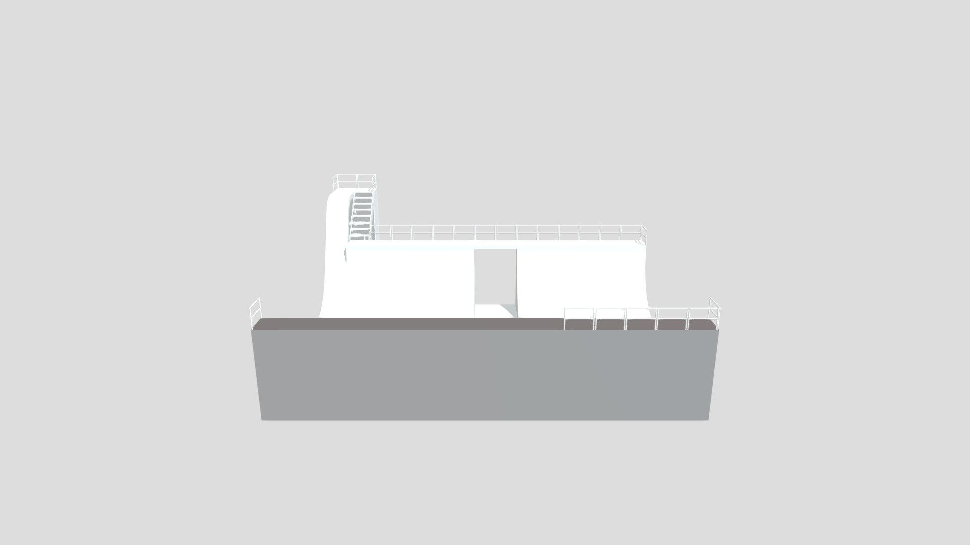 Skateboard Ramp Model