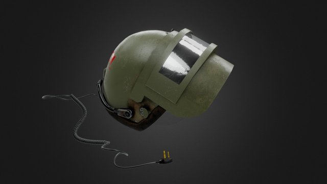 Russian Assault Helmet "Altyn" 3D Model