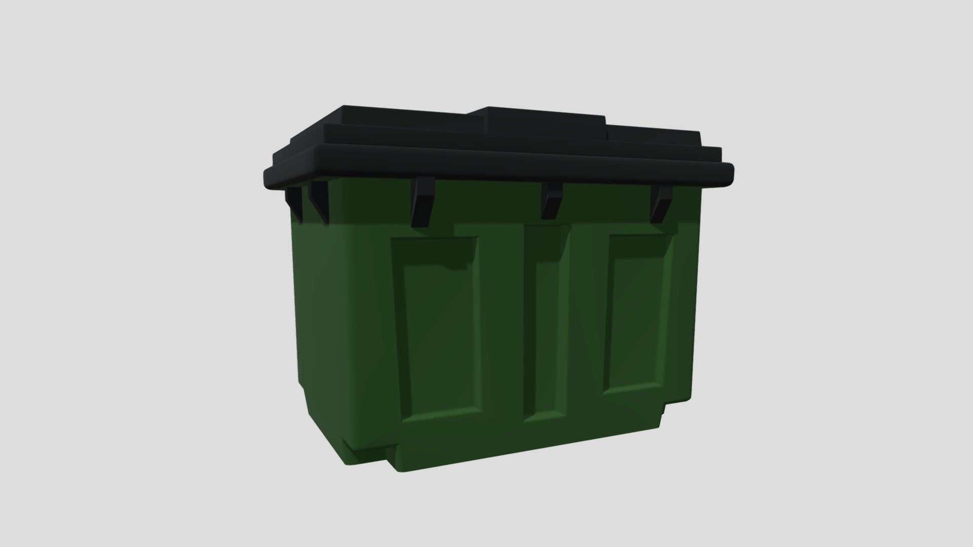 Trash Bin Model - Free Download - Download Free 3D model by Uzay ...