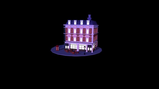 Sherlock Holmes Pub 3D Model