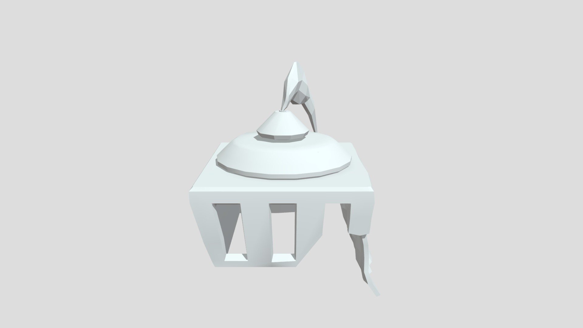 Low Poly Helmet