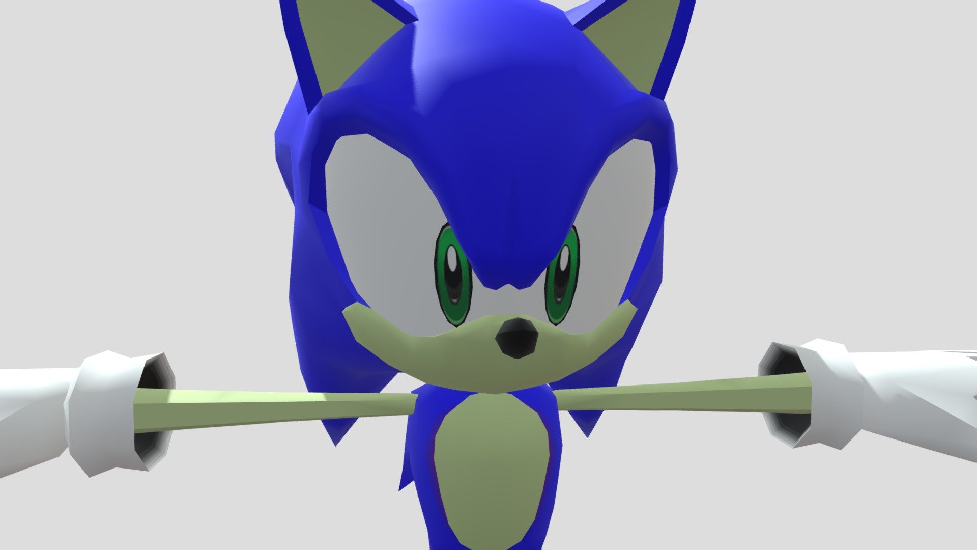 Sonic Download Free 3D model by Juliocesar6328 [2d4132f] Sketchfab