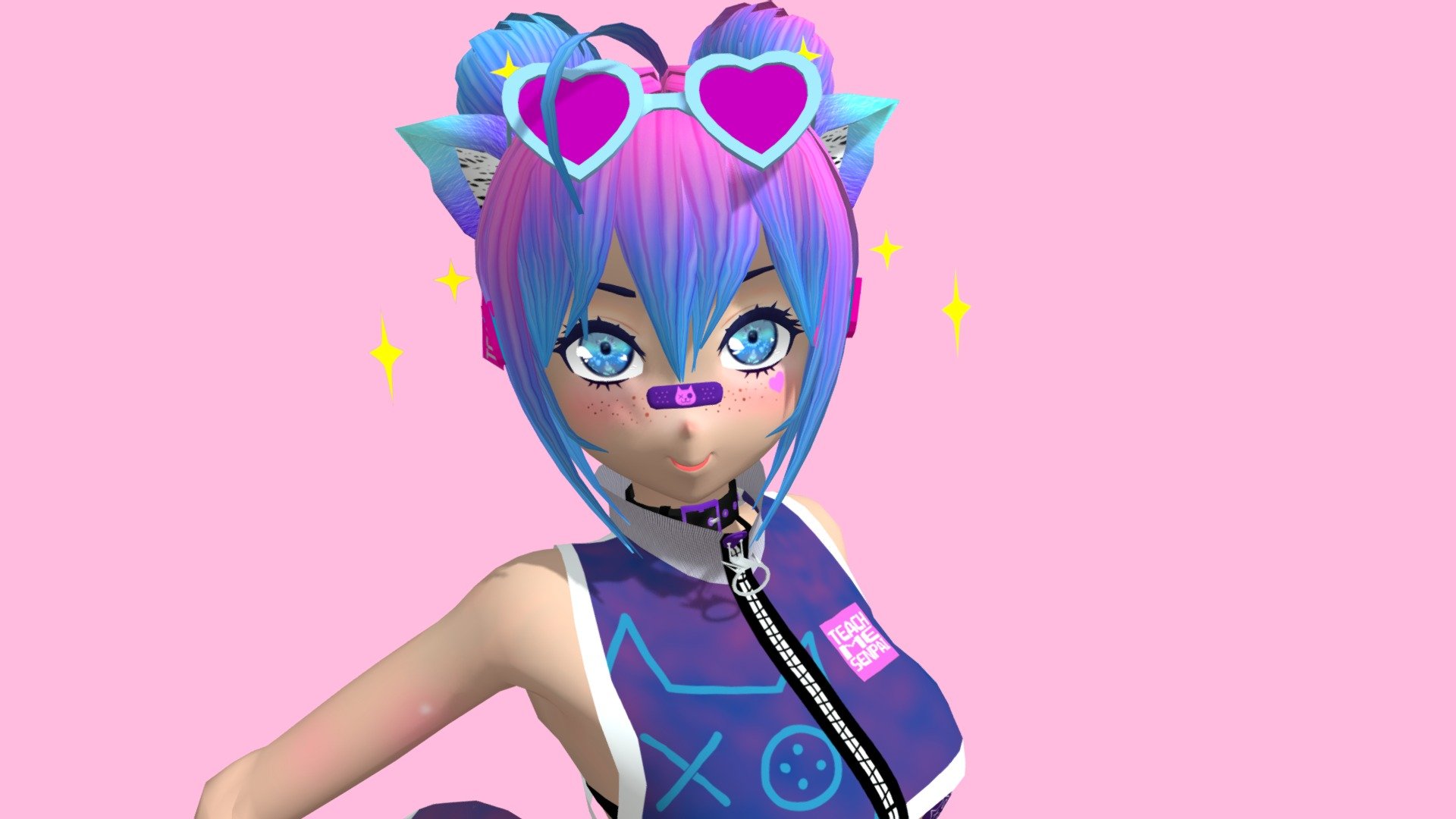 Addilyn Bazeele sᴇᴄᴏɴᴅ ᴅʀᴇss / ᴠᴛᴜʙᴇʀ - 3D model by IL3D (@il3dcr ...