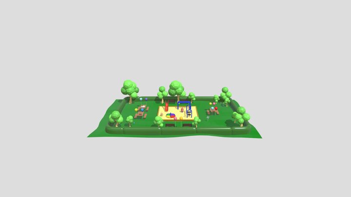 Birthday Splash Bash 3D Model