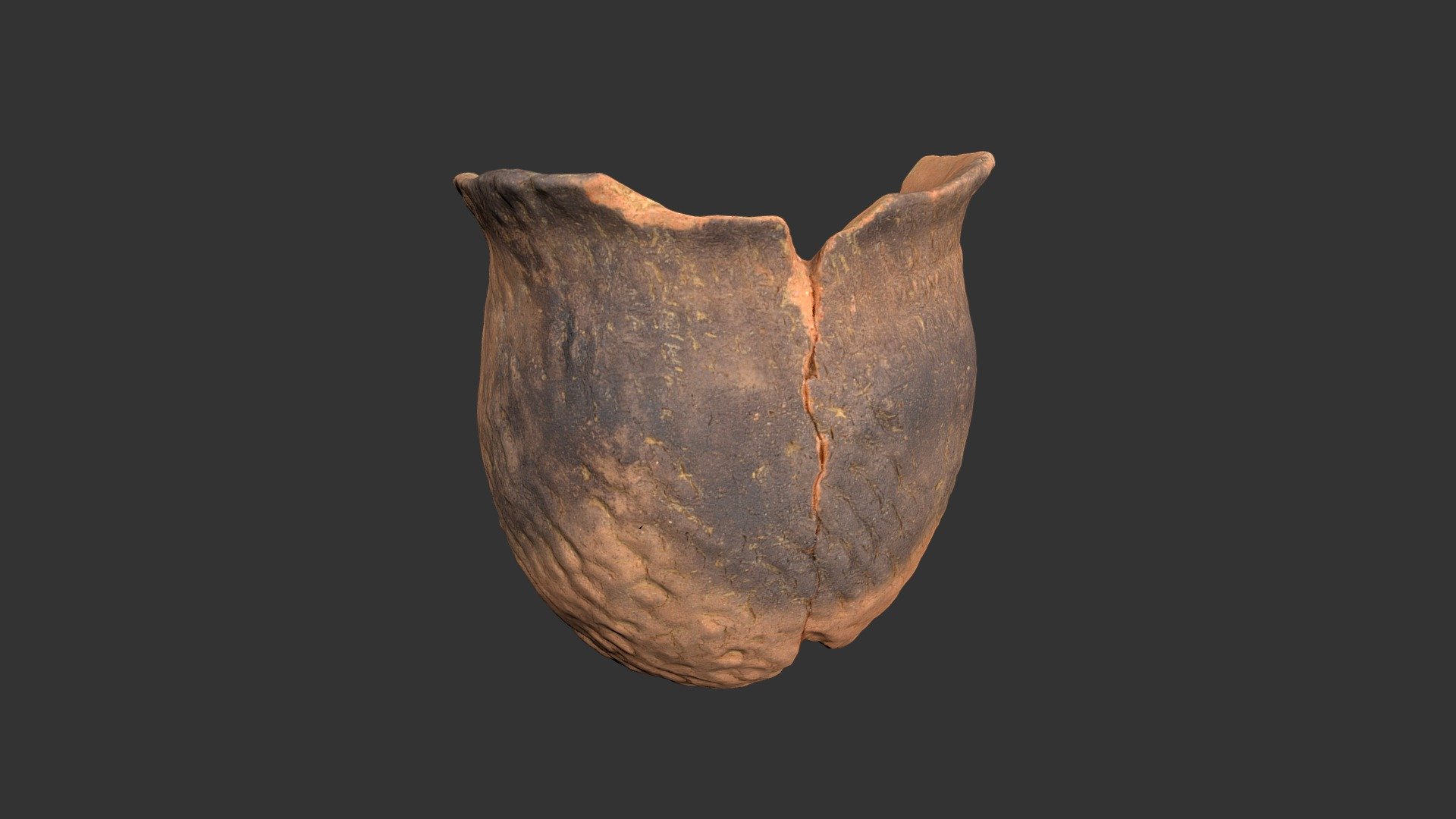 Hillsboro Corncob Impressed Jar (2464p3843)