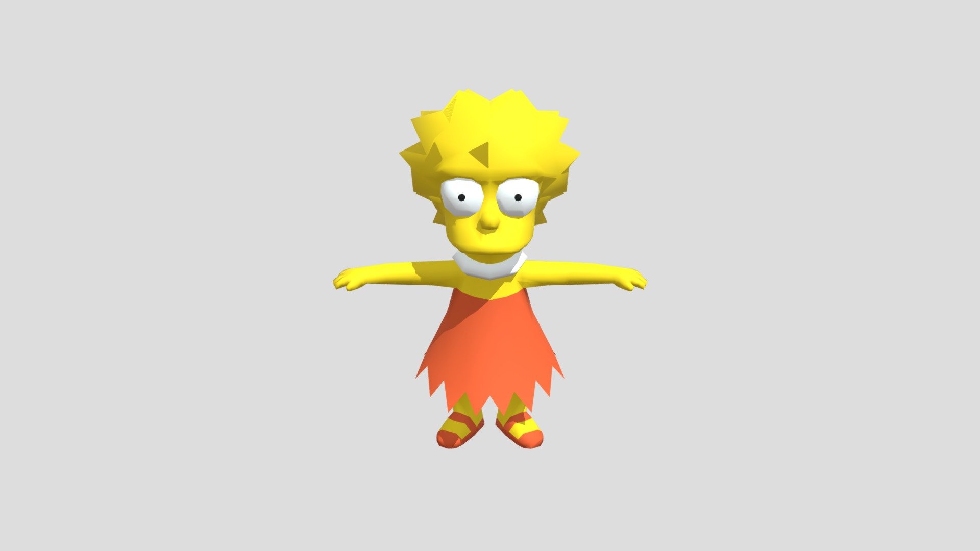 Lisa-the-simpsons-road-rage - Download Free 3D model by sandbergebbe ...