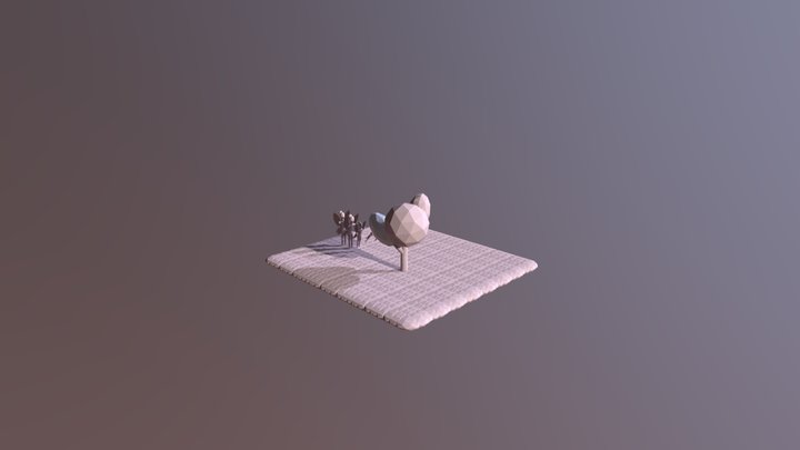 Tinkerbell Primitive Land 3D Model