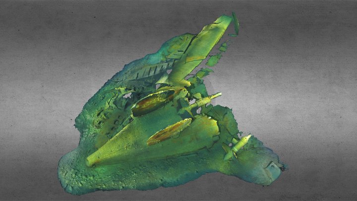 Audacious Stern Section 3D Model