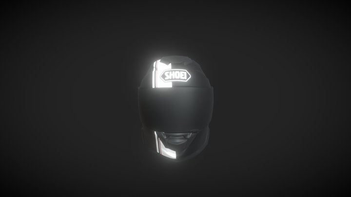 helmet_turntable 3D Model