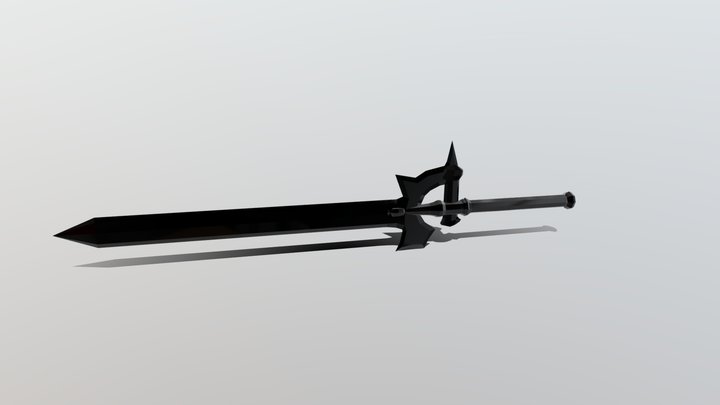 sword kirito 3D Model