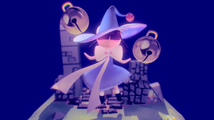 witch 3D Model