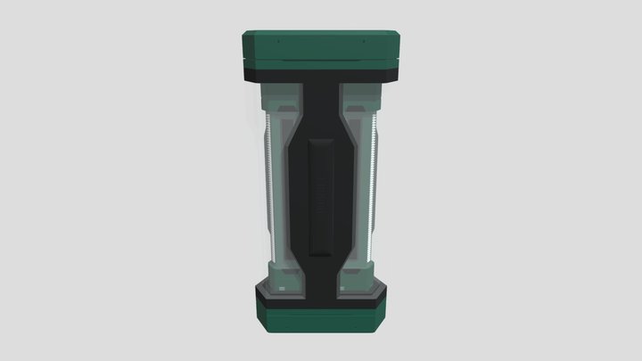 能量露營燈 3D Model
