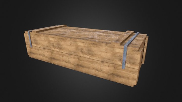 Simple Long Crate – Kostenloses 3D-Modell STL