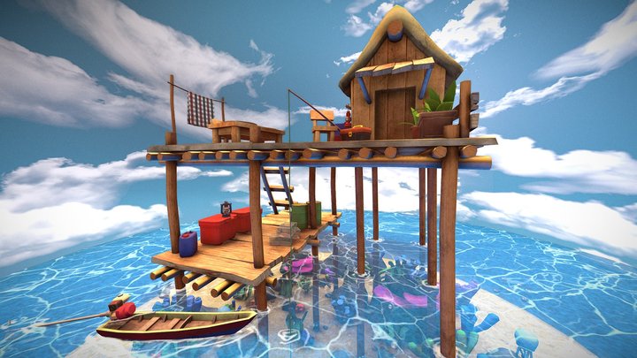 Morgan Sea House 3D Model