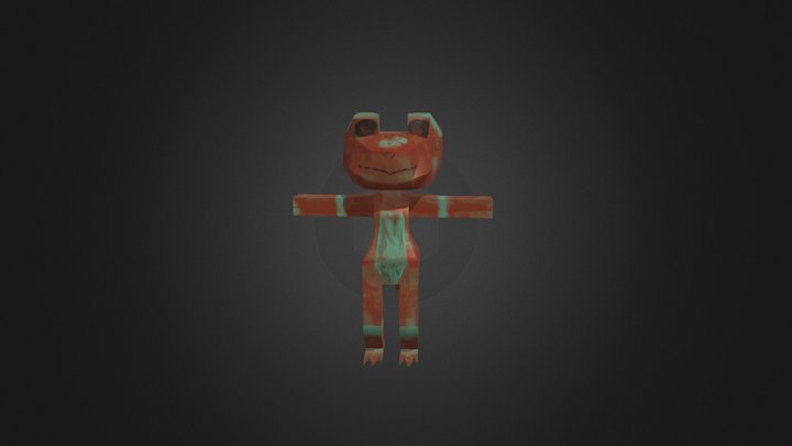 Low poly texture done 3D Model