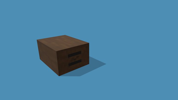 Apple box 3D Model