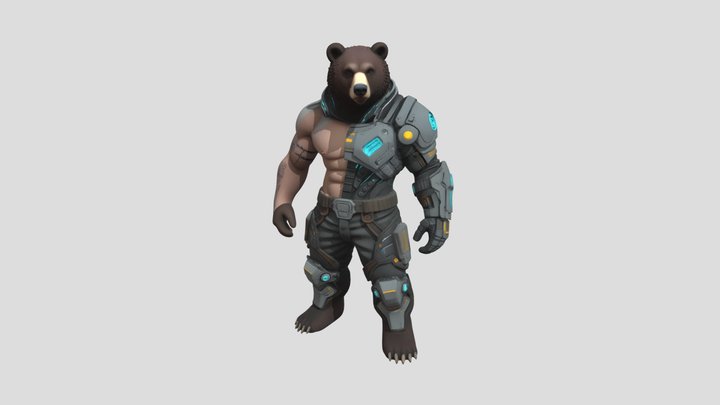 Mecha Bear Warrior