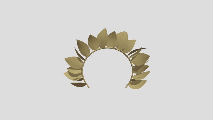 AR Crown 3D Model