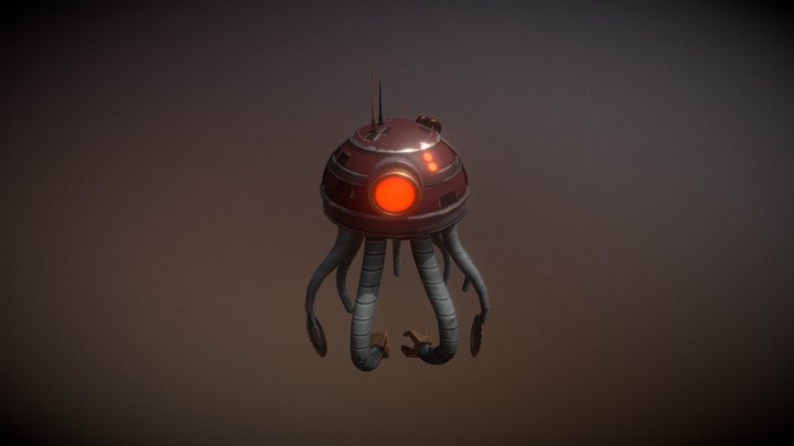 Scavenger Mech 3D Model