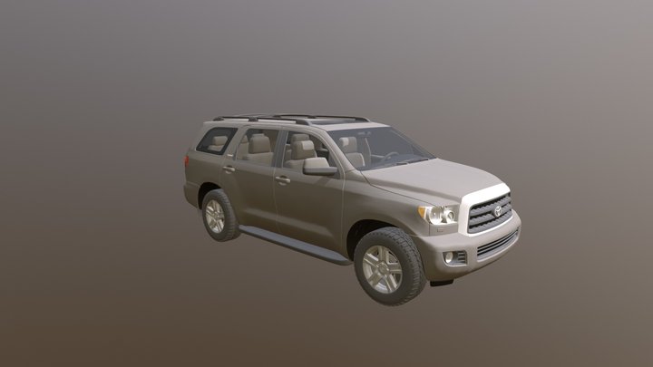 Toyota Sequoia 3D Model