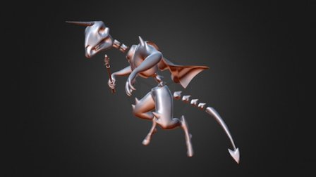 Lichicorn 3D Model
