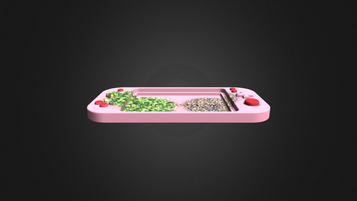 Game Box 3D Model