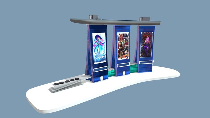 Marina Bay 3D Model
