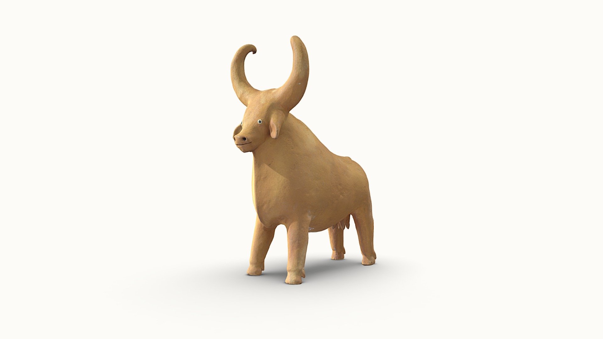 Boi Simples - 3D model by Centro Cultural Benfica UFPE (@ccbenficaufpe ...