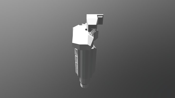 Mech Joystick 3D Model