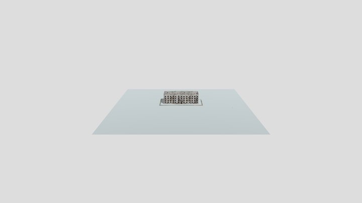 hospital building from outside 3D Model
