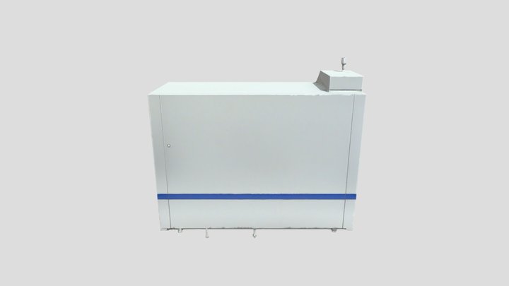 Industrial Vacuum Chamber Machine 3D Model