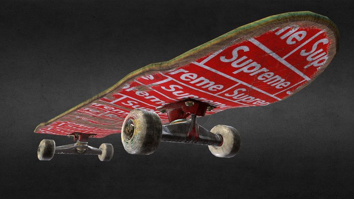 Skateboard 3D Model