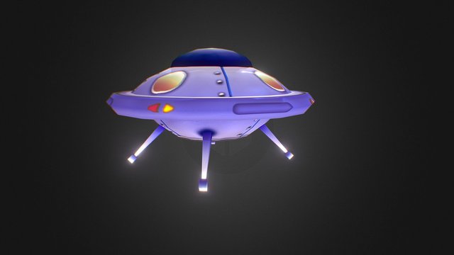 Ufo – Kostenloses 3D-Modell STL
