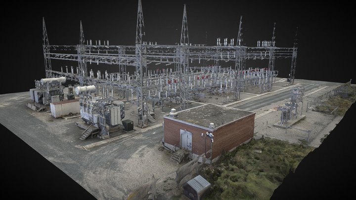 Power Grid Facility 3D Model