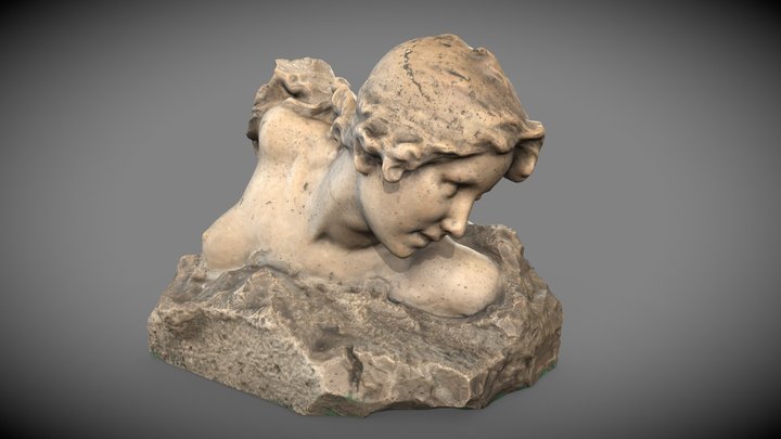 Figura femenina - Miguel Blay 3D Model